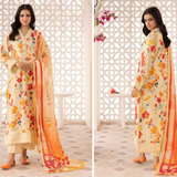 Sunlit Bloom Printed Lawn Suit
