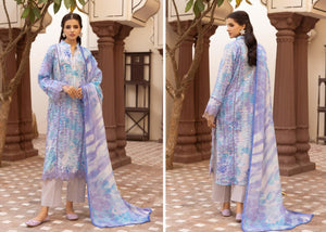 Pastel Breeze Printed Lawn Suit