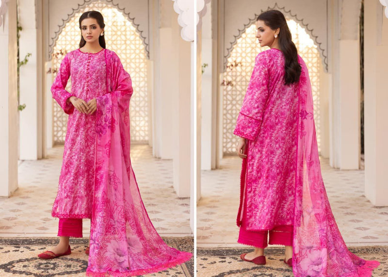 Ruby Bloom Printed Lawn Suit